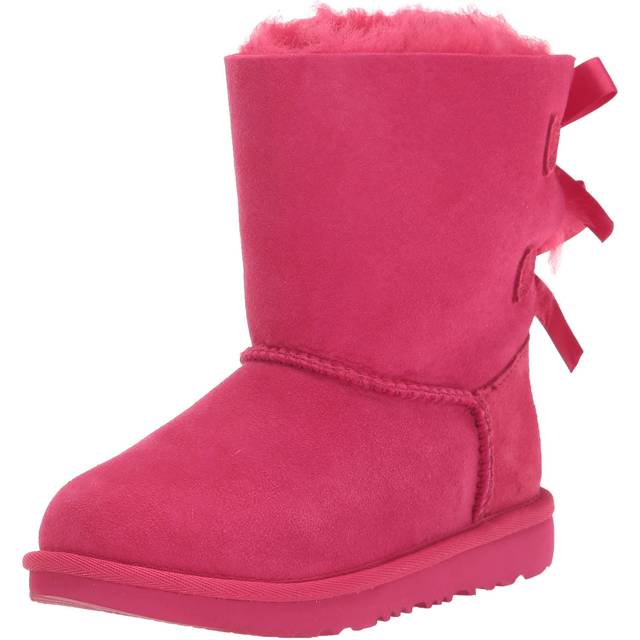 UGG Girls Bailey Bow Girls Toddler Shoe Radish Pink 12.0 Price