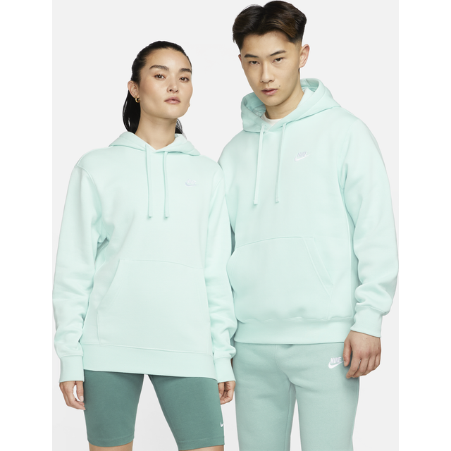 Nike sportswear club discount fleece pullover hoodie green