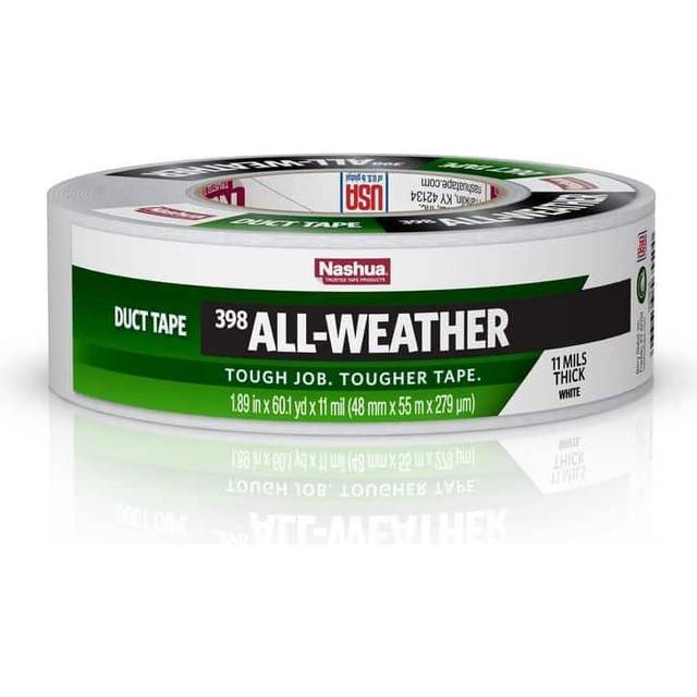 1.89 in. x 60 yd. 398 All-Weather HVAC Duct Tape in White