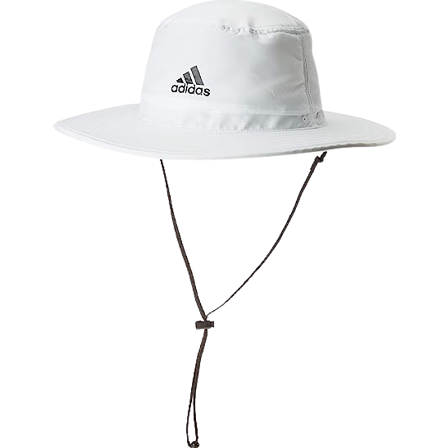 adidas Golf Men's Standard UPF 50+ Sun Hat, White, S/M 