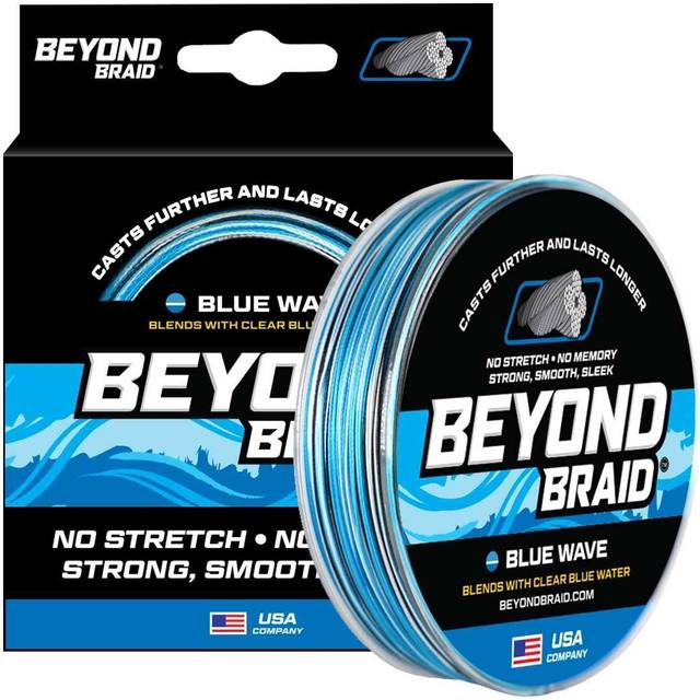 Beyond Braid Blue Wave 1000 Yards 30lb • Prices »