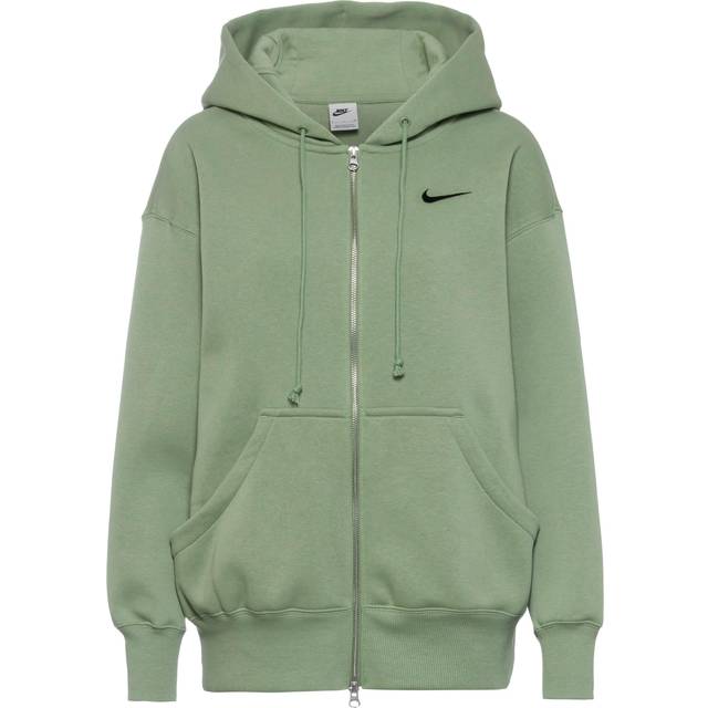 Nike Sportswear Phoenix Fleece Women's Oversized Full-Zip Hoodie Green •  Price »