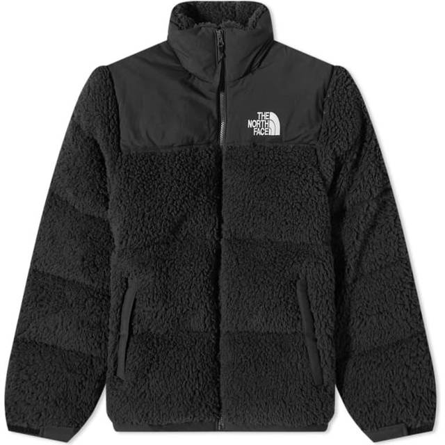 The North Face High Pile Nuptse Puffer Jacket in White for Men
