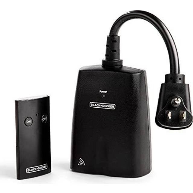 DEWENWILS Outdoor Indoor Wireless Remote Control Outlet with 2