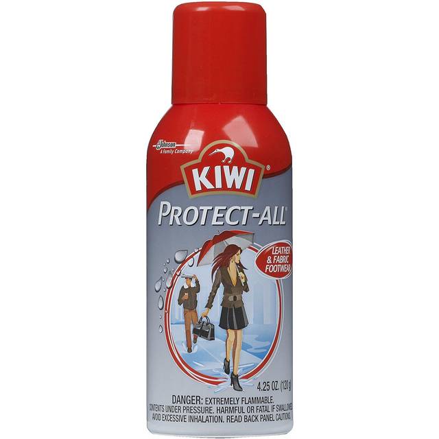 KIWI Protect-All Waterproofer Spray, Water Repellant for Shoes, Boots,  Coats, Accessories and More, Spray Bottle, 4.25 Oz
