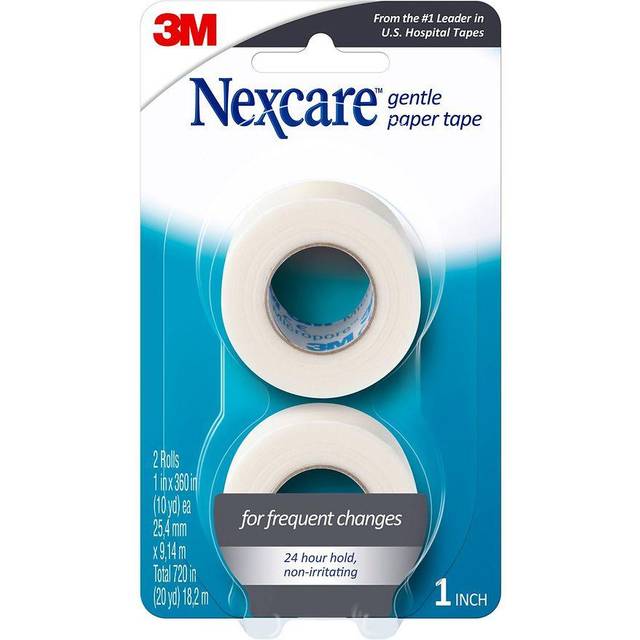 Nexcare Gentle Paper Carded First Aid Tape 1 in x 10 yds 