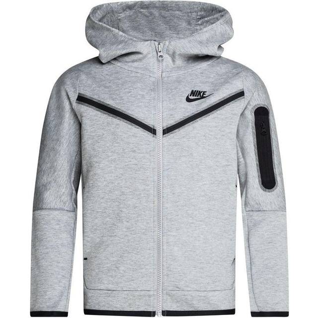 Nike Sportswear Tech Fleece Full-Zip Hoodie Light Smoke Grey/Black/Black