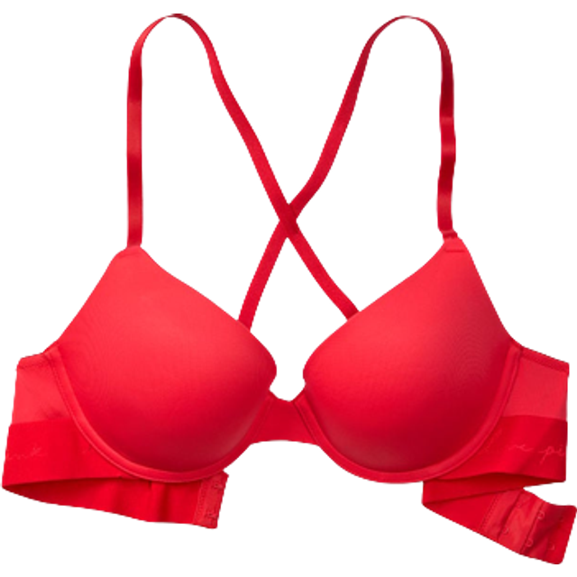 Pink Wear Everywhere Push-Up Bra - Red Pepper • Price