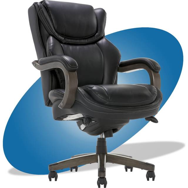 La Z Boy Harnett Big Executive Comfort Core Cushions Office Chair