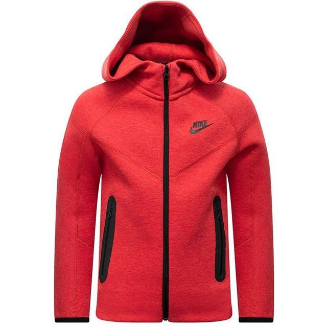 Nike tech best sale fleece hoodie red