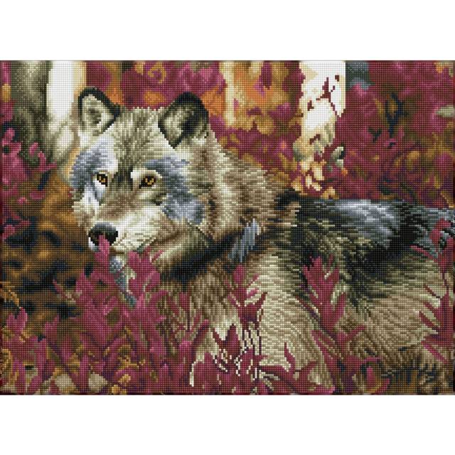 Mystical Moonlight Adult Paint By Number Kit 15-3/8 inches X11-1/4 inches •  Price »