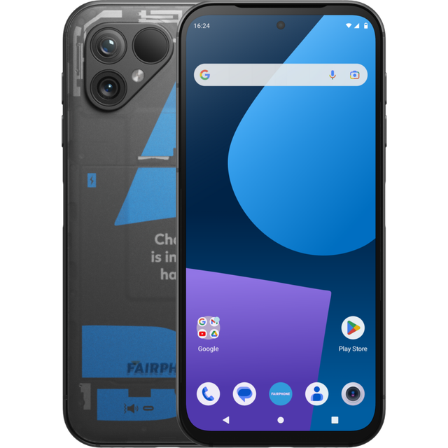  Fairphone 5 5G (GSM Unlocked, International Version) 256GB +  8GB RAM - Dual SIM (Nano-SIM + eSIM) Android 13 Smartphone (Sky Blue) :  Cell Phones & Accessories