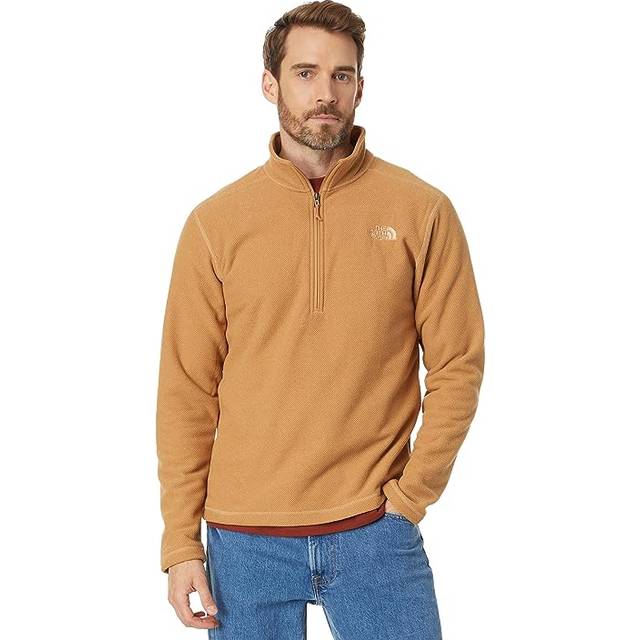 The North Face Textured Cap Rock 1/4 Zip Almond Butter Men's