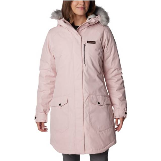 Columbia Women's Suttle Mountain Long Insulated Jacket- Pink • Price »