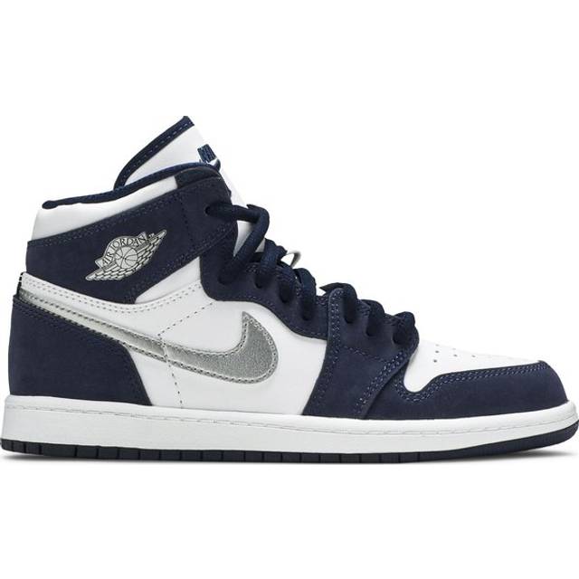 Nike Air Jordan 1 Retro High COJP PS - White/Midnight Navy ...