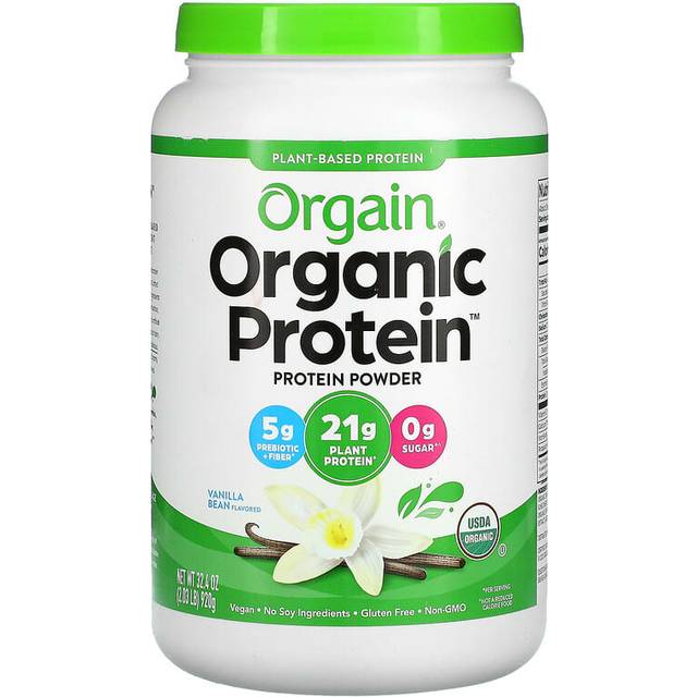 Organic Plant Protein - Plant-Based Vegan Protein Powder, USDA