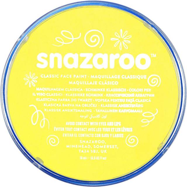 Snazaroo Classic Face Paint 18ml Pale Yellow • Price »