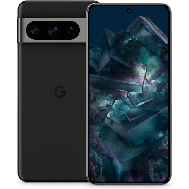 Google Pixel 8 Pro Dual-SIM 256GB ROM + 12GB RAM (Only GSM  No CDMA)  Factory Unlocked 5G Smartphone (Obsidian) - International Version 