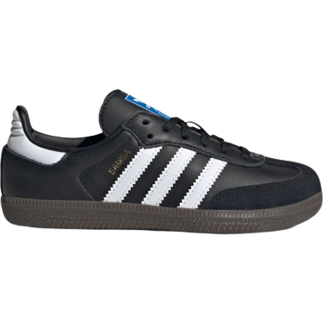 Adidas Kid's Samba OG - Cloud White/Core Black/Gum • Price »