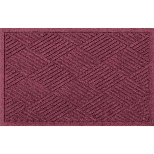 Waterhog Indoor/Outdoor Floral Doormat, 2' x 3' - Bordeaux