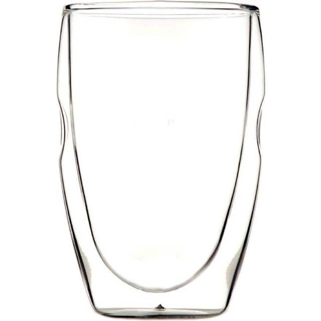 Ozeri Moderna Artisan Series Double Wall 8 oz. Beverage Glasses (Set of 8)