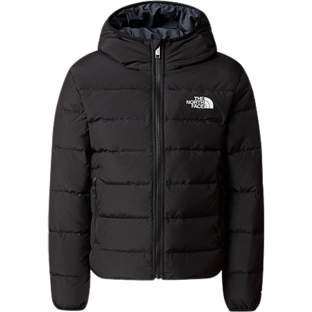 The North Face Girl's Reversible North Down Hooded Jacket - Black  (NF0A84N6-JK3)