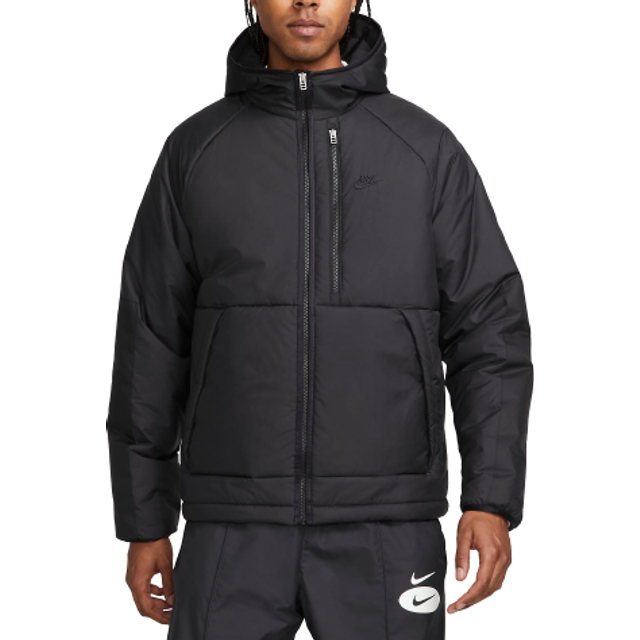 Nike Men's Sportswear Therma-FIT Legacy Hooded Jacket - Black