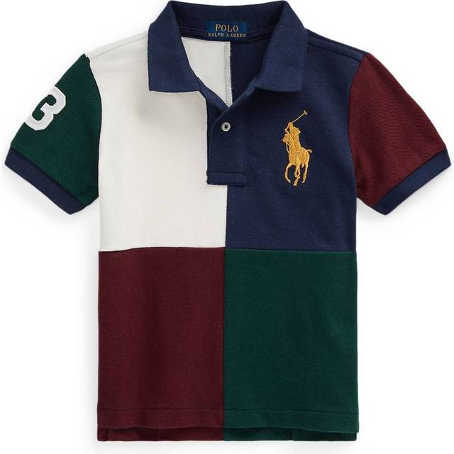 Polo Ralph Lauren Boy's Color Blocked Big Pony Polo Shirt