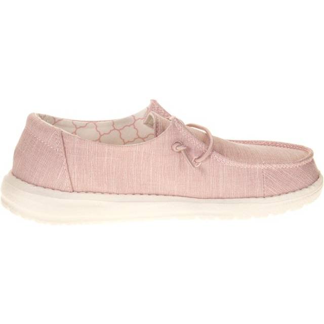 Hey Dude Gir's Wendy - Pink Linen Cotton Candy • Price