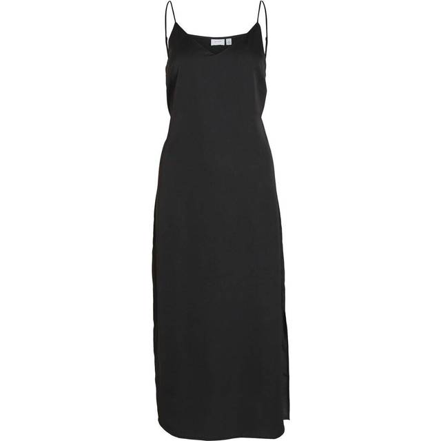 Vila Strap Midi Dress - Black • See the best prices »