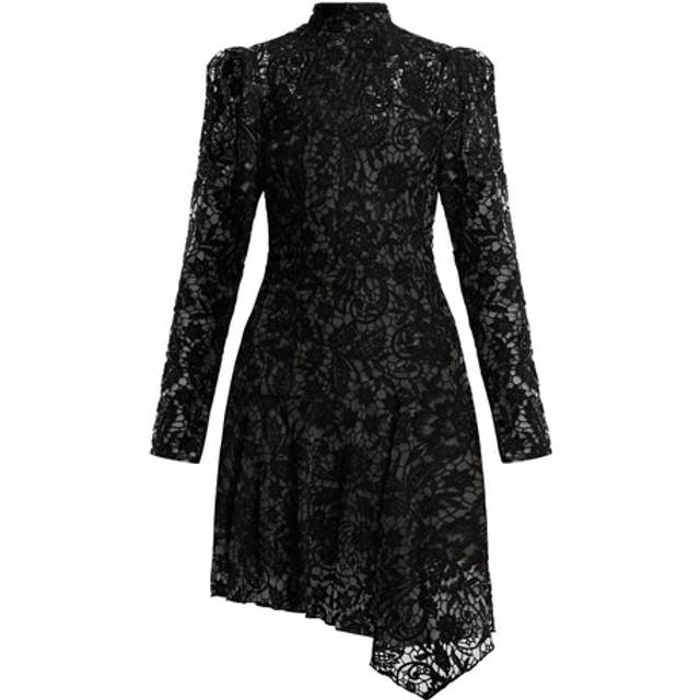 BCBG Max Azria Tallulah Lace Mini Dress Black Beauty