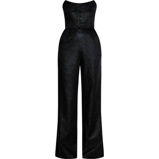 BCBG Max Azria Jagger Strapless Bustier Jumpsuit Black Price