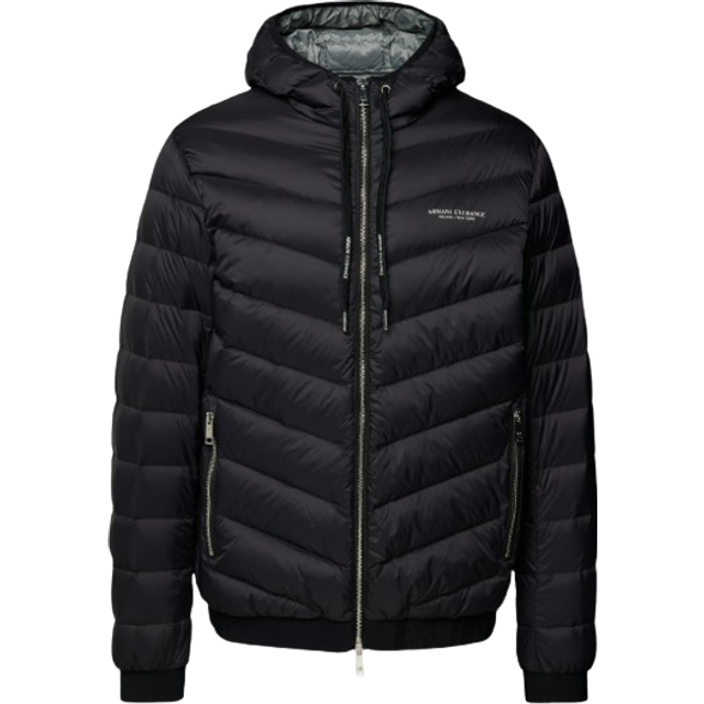 Armani exchange store hooded down jacket