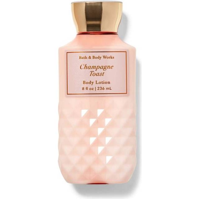 Bath & Body Works Signature Collection CHAMPAGNE TOAST Super Smooth Body  Lotion 8 Fl Oz (Pack