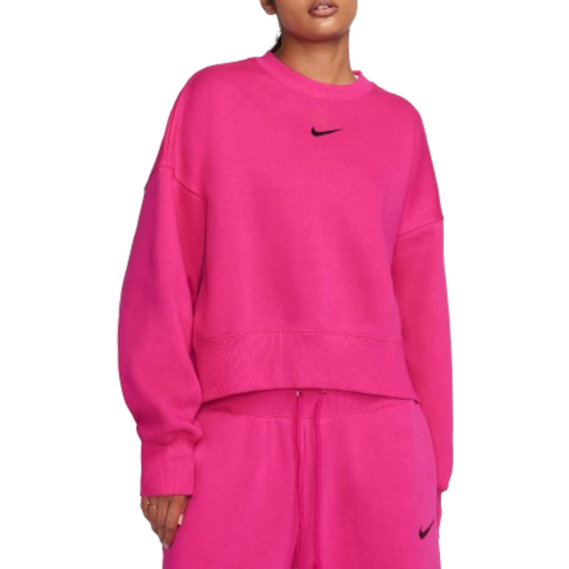 Hot pink nike online crew neck