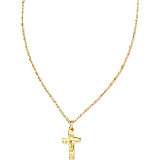 Kendra Scott Cross Pendant Necklace - Gold • Price