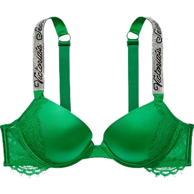 Victoria's Secret Very Sexy Shine Strap Push Up Bra - Verdant