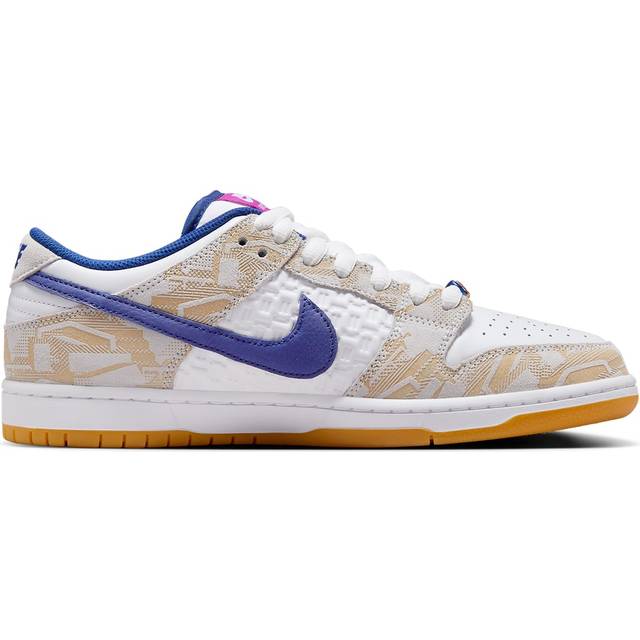 Nike Rayssa Leal x Dunk Low SB M - Pure Platinum/Deep Royal Blue/Vivid  Purple/White/Gum Yellow • Price »