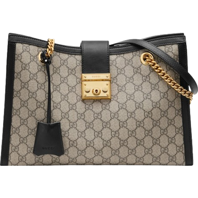 Gucci Padlock Medium Shoulder Bag - Beige/Ebony • Price