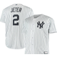 Profile Men's Derek Jeter White New York Yankees Big & Tall Replica Player Jersey